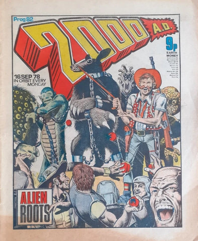 2000AD Comic - Prog #82 - 16th September 1978