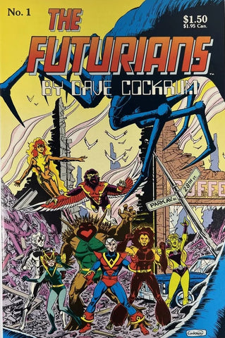 The Futurians #1 2 3 - Lodestone  Publishing - 1985 - by Dave Cockrum