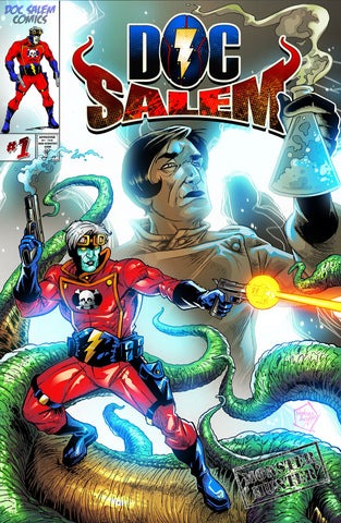 Doc Salem: Monster Hunter Book 1 - Horror Comics - 2019 - Signed