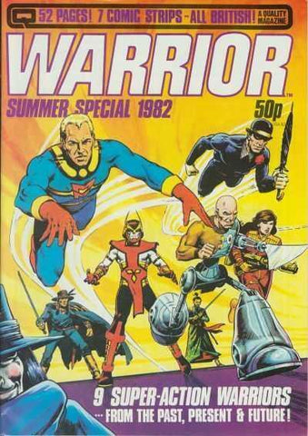 Warrior #4 Summer Special - Quality Magazines - 1982