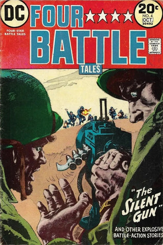 Four Star Battle Tales #4 - DC Comics - 1973