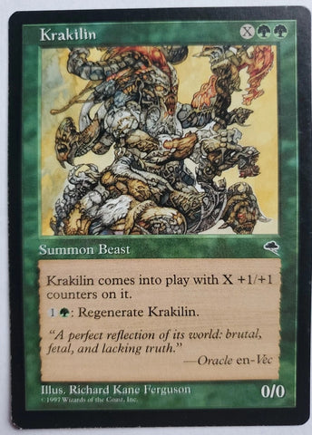 "Krakilin" - Magic The Gathering Card - Tempest