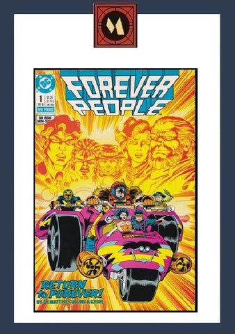 Forever People #1 - DC Comics - 1988