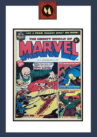 Mighty World of Marvel #29 - Marvel Comics / British - 1973
