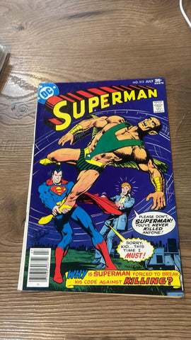 Superman #313 - DC Comics - 1977