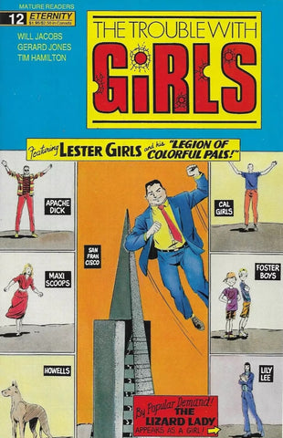 The Trouble With Girls #12 - Eternity Comics - 1988