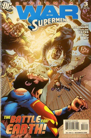 Superman: War of the Supermen #3 - DC Comics - 2010