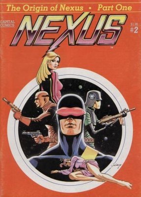Nexus #2 - Capital Comics - 1981 - 2nd App. Nexus