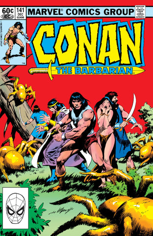 Conan The Barbarian #141 - Marvel Comics - 1982