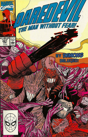 Daredevil #281 - Marvel Comics - 1990