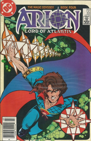 Arion: Lord Of Atlantis #33 - DC Comics - 1985 - Newstand Edition