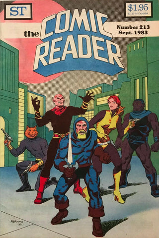 Comic Reader #213 - Street Enterprises - 1983