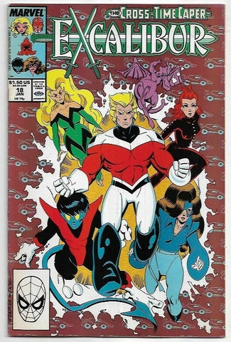 Excalibur #18 - Marvel Comics - 1990