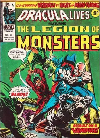 Dracula Lives #65 - Marvel Comics / British - 1976