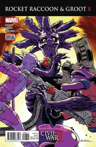 Rocket Raccoon & Groot #8 - Marvel Comics - 2016