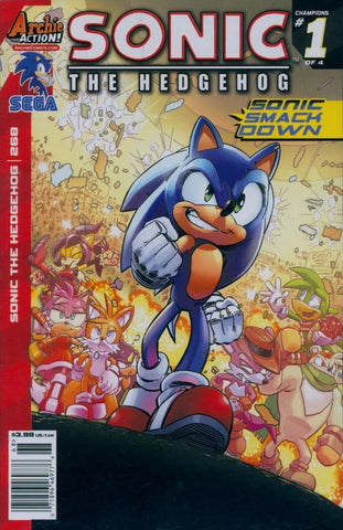 Sonic The Hedgehog #268 - Archie Comics - 2015 - 1st App. Breezie