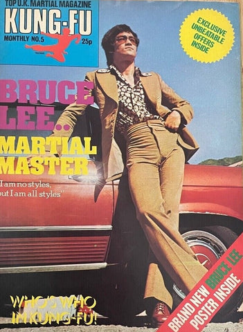 Kung-Fu Monthly #5 - Martial Arts Magazine - 1975 - Bruce Lee