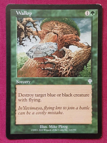 "Wallop" - Magic The Gathering Card - Invasion