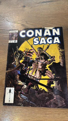 Conan Saga #25 - Marvel Magazines - 1989