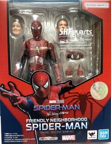 Friendly Neighborhood  Spider-Man - Action Figure - S.H.Figuarts - Genuine
