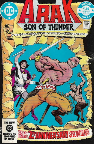 Arak Son of Thunder #24 - DC Comics - 1983