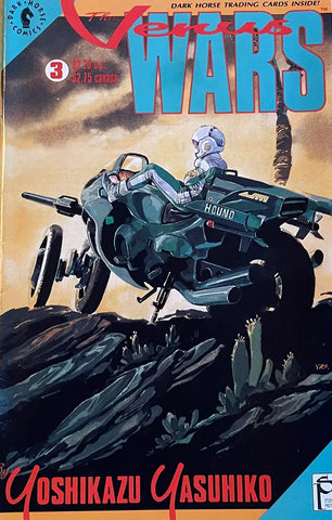 Venus Wars #3 - Dark Horse - 1991 - Cards Still Intact