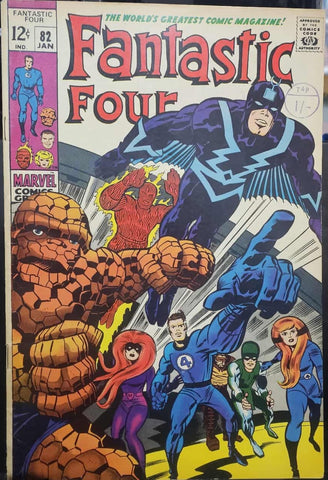 Fantastic Four #82 - Marvel Comics - 1969