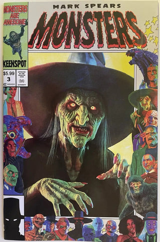 Mark Spears Monsters #3 - Keenspot Comics - 2025 - Cover E