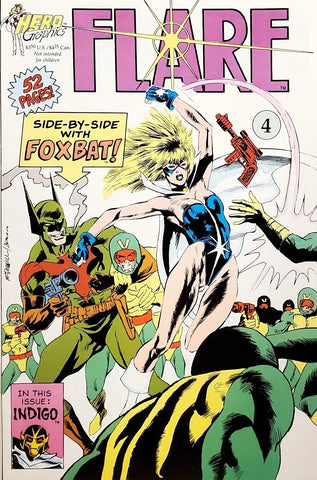Flare #4 - Hero Graphics - 1991