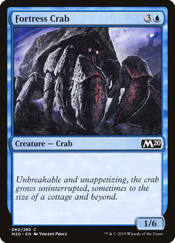 "Fortress Crab" x4 - Magic The Gathering - M20 - 4-Card Playset