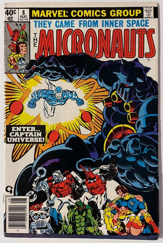 The Micronauts #8 - Marvel Comics - 1979 - 1st Appearance of Captain Universe