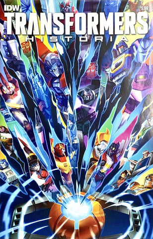 Transformers Historia #1 - IDW - 2018 - History of the Transformers - Rare!