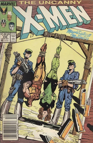 Uncanny X-Men #236 - Marvel Comics - 1988 - Newstand Edition