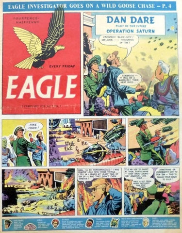 Eagle Comic Vol.5 No.7 - British - 1954