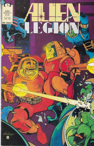 Alien Legion #4 - Epic Comics - 1988