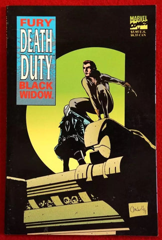 Fury Death Duty Black Widow - Marvel Comics - 1995 - TPB