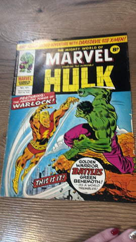 Mighty World of Marvel #191 - Marvel/British Comic - 1976