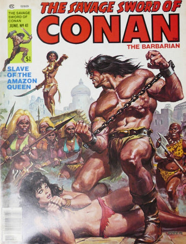 Savage Sword of Conan #41 - Marvel / Curtis Magazines - 1978