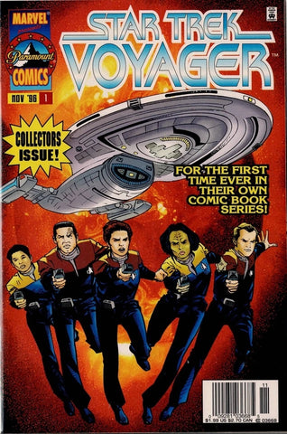 Star Trek: Voyager #1 - Marvel Comics - 1996 - Direct Edition