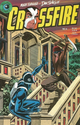 Crossfire #6 - Eclipse Comics - 1984