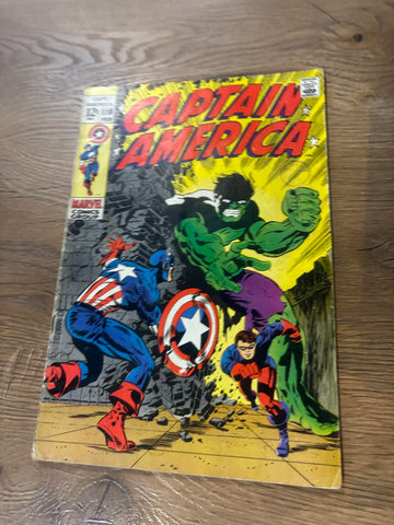 Captain America #110 - Marvel Comics - 1969
