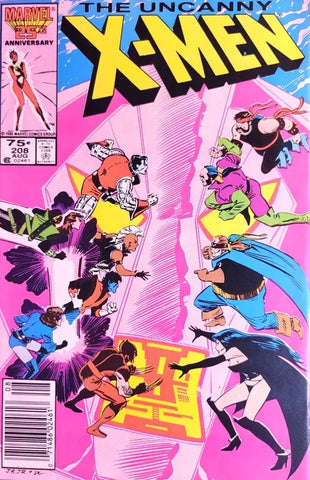Uncanny X-Men #208 - Marvel Comics - 1986