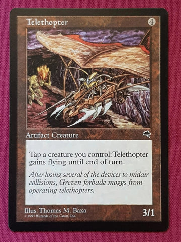 "Telethopter" - Magic The Gathering Card - Tempest