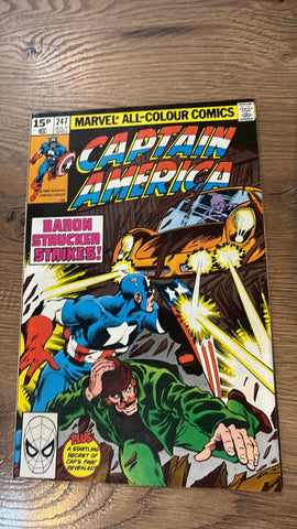 Captain America #247 - Marvel Comics - 1980