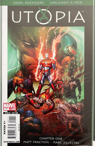 Utopia #1 - Marvel Comics - 2009 - Uncanny X-Men / Dark Avengers