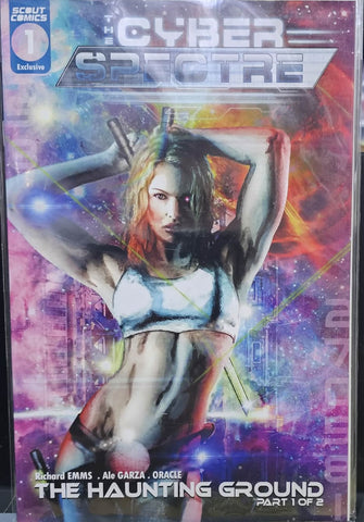 Cyber Spectre #1 - Scout Comics - 2018 - Exclusive Variant - Rare!