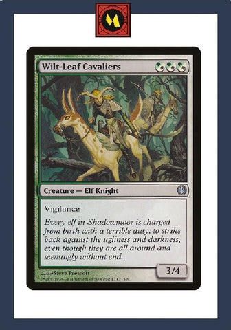 "Wilt-Leaf Cavaliers" - Magic The Gathering Card  - Duel Decks