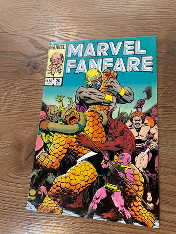 Marvel Fanfare #20 - Marvel Comics - 1985