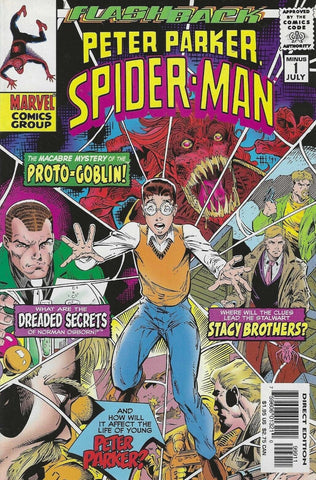 Peter Parker Spider-Man #-1 - Marvel Comics - 1999 - Flashback