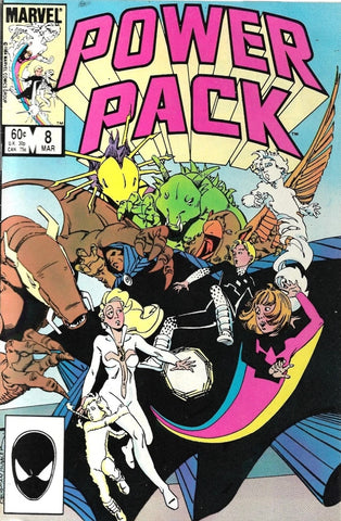Power Pack #8 - Marvel Comics - 1985